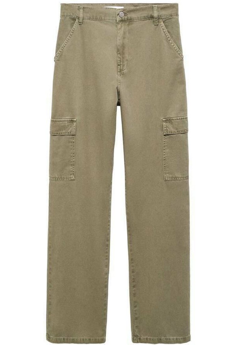Mango Cargobroek kaki Mango Cargobroek kaki