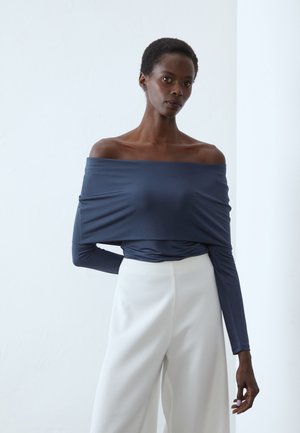 T-shirt à manches longues - blue-grey