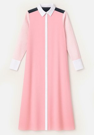 Touché Privé, COLOR BLOCK SHIRT DRESS - Μάξι φόρεμα - pink