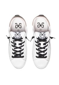 2Star ONE IN PELLE - Sneakers basse - white black beige