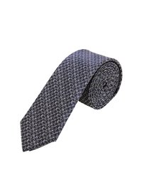 s.Oliver KRAWATTE MIT DOBBY-STRUKTUR czarny