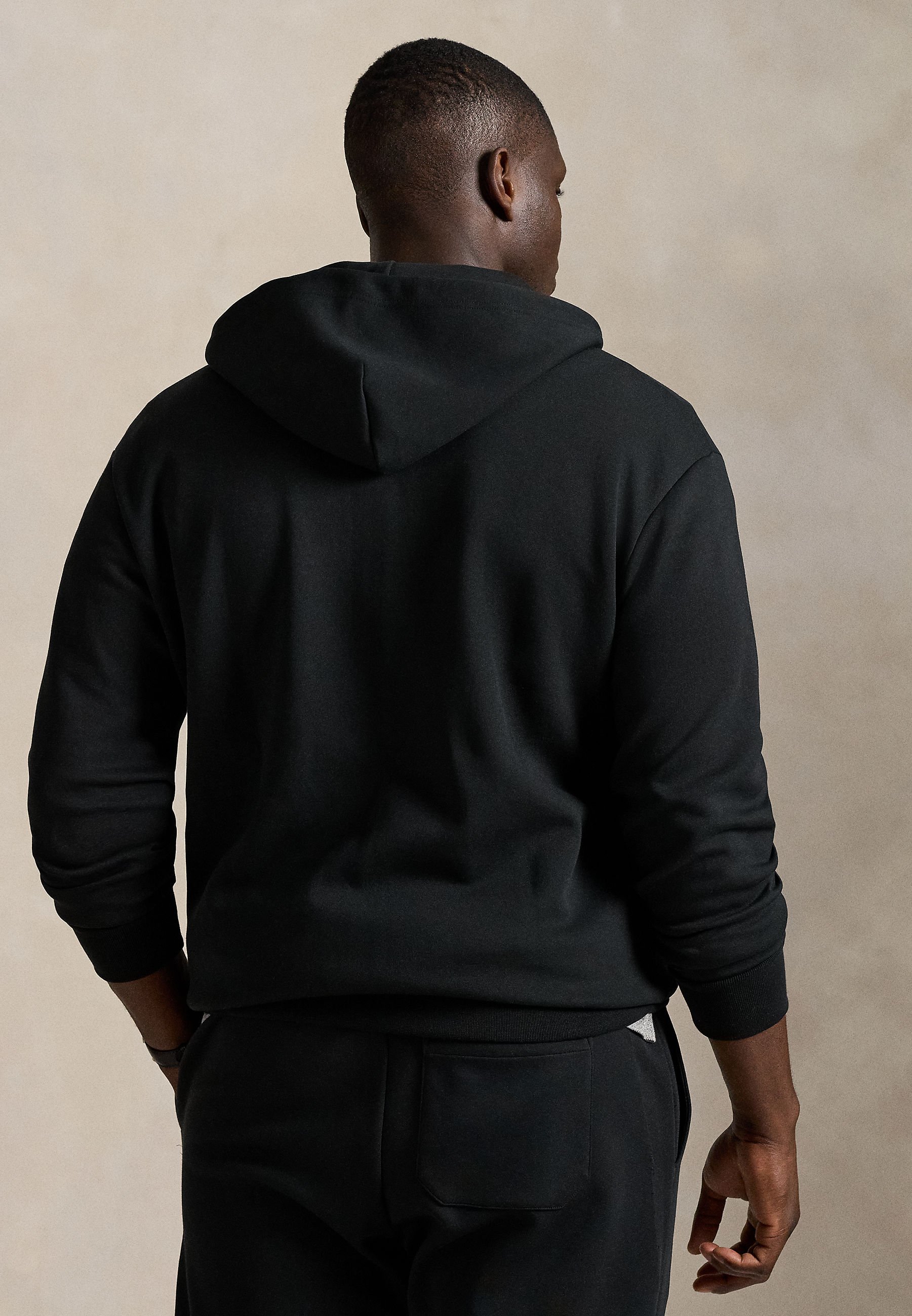 Polo Ralph Lauren Big & Tall DOUBLE-KNIT FULL-ZIP HOODIE - Jersey