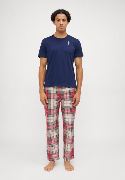 Polo Ralph Lauren PJ SLEEP - Nachtwäsche Set - navy/red