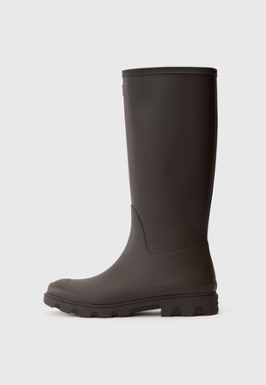 DOWNPOUR TALL UNISEX - Botas de agua - chocolate brown