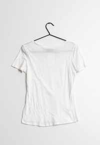 Repeat Camiseta estampada - white