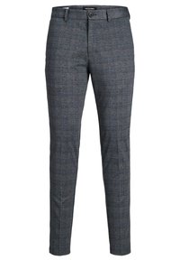 MARCO PHIL CHECK - Pantalon classique - dark grey