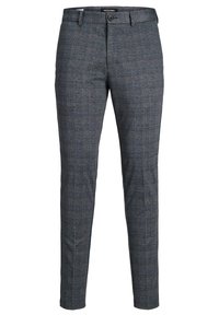 MARCO PHIL CHECK - Pantalones - dark grey