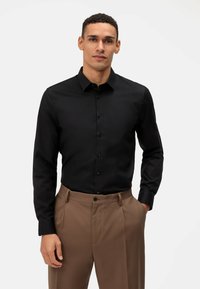 OLYMP No. Six - SUPER SLIM FIT - Zakelijk overhemd - black Miniatuurafbeelding 1