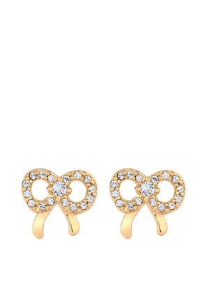SPARKLING BASIC - MIT KRISTALLEN VON SWAROVSKI® - Ohrringe - gold coloured