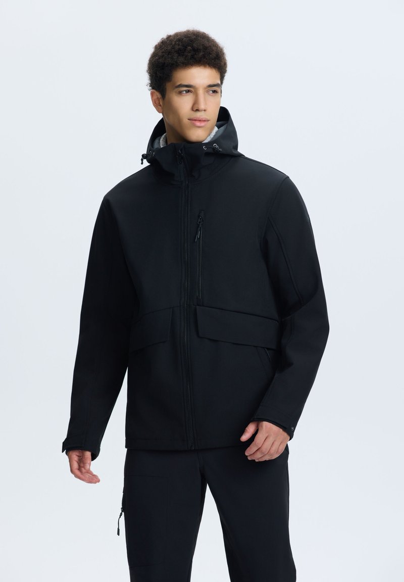Icepeak ADONO - Chaqueta softshell - schwarz
