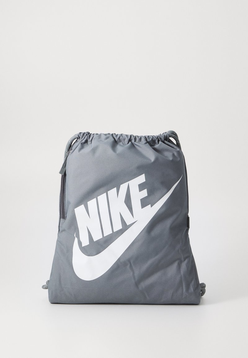 Nike Sportswear HERITAGE DRAWSTRING UNISEX - Mochila - smoke grey/summit white