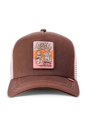Djinn's, HFT CAP LSCC FUNKY PATCH UNISEX - Cap - brown crème
