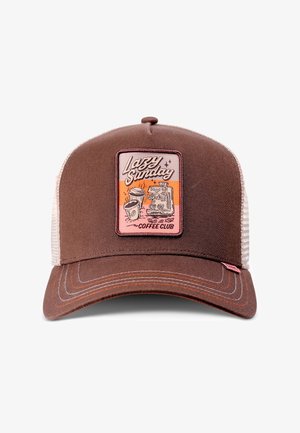 Djinn's, HFT CAP LSCC FUNKY PATCH UNISEX - Cap - brown crème