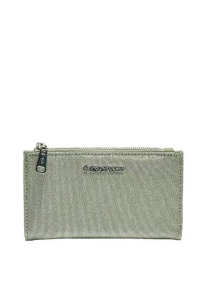 Stradivarius, SHIMMERY BASIC ZIP-UP PURSE - Portefeuille - khaki