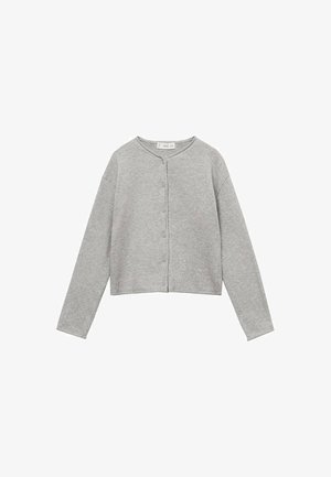 KID - Vesta na kopčanje - mottled light grey