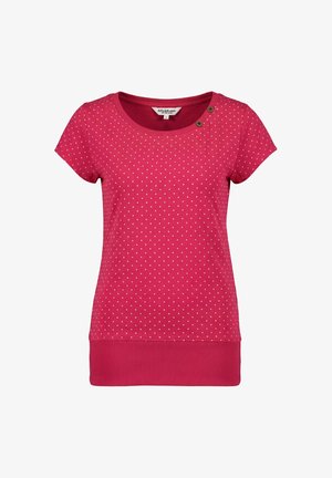 alife & kickin, ALIFE & KICKIN T-SHIRT BIRTEAK P SHIRT - Print T-shirt - fuchsia