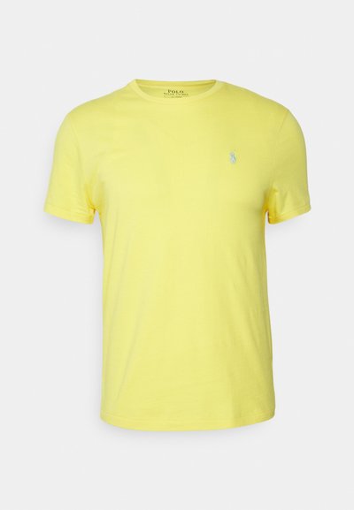 Polo Ralph Lauren CUSTOM SLIM FIT JERSEY CREWNECK T-SHIRT - T-shirt básica - coastal yellow