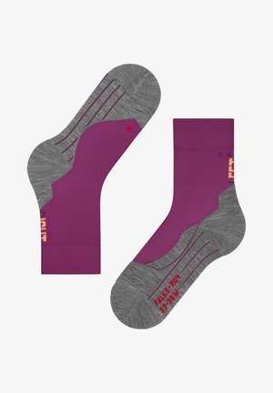 FALKE RU4 L&R RUNNING MEDIUM CUSHIONING - Sportsocken - radiant orchid
