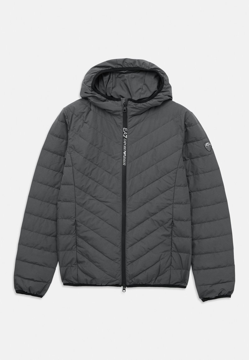 EA7 Emporio Armani Gewatteerde jas donkergrijs EA7 Emporio Armani Gewatteerde jas donkergrijs