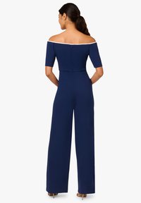 Adrianna Papell TIE  - Combinaison - navy sateen ivory