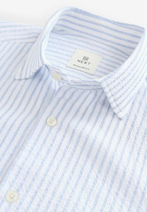 Next REGULAR FIT - SHORT SLEEVE  - Shirt - blue stripe