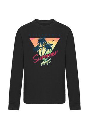 CALIFORNIA SUMMER DAYS PALM - Langarmshirt - schwarz