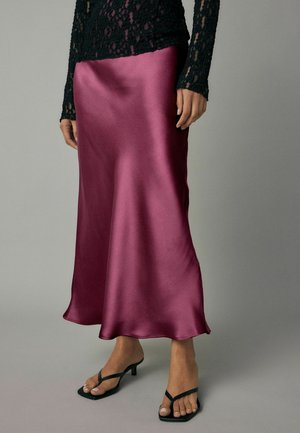 Next TALL - REGULAR FIT - Maxirock - burgundy red