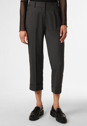 MITINA SPLENDID - Broek - schwarz hellgrau