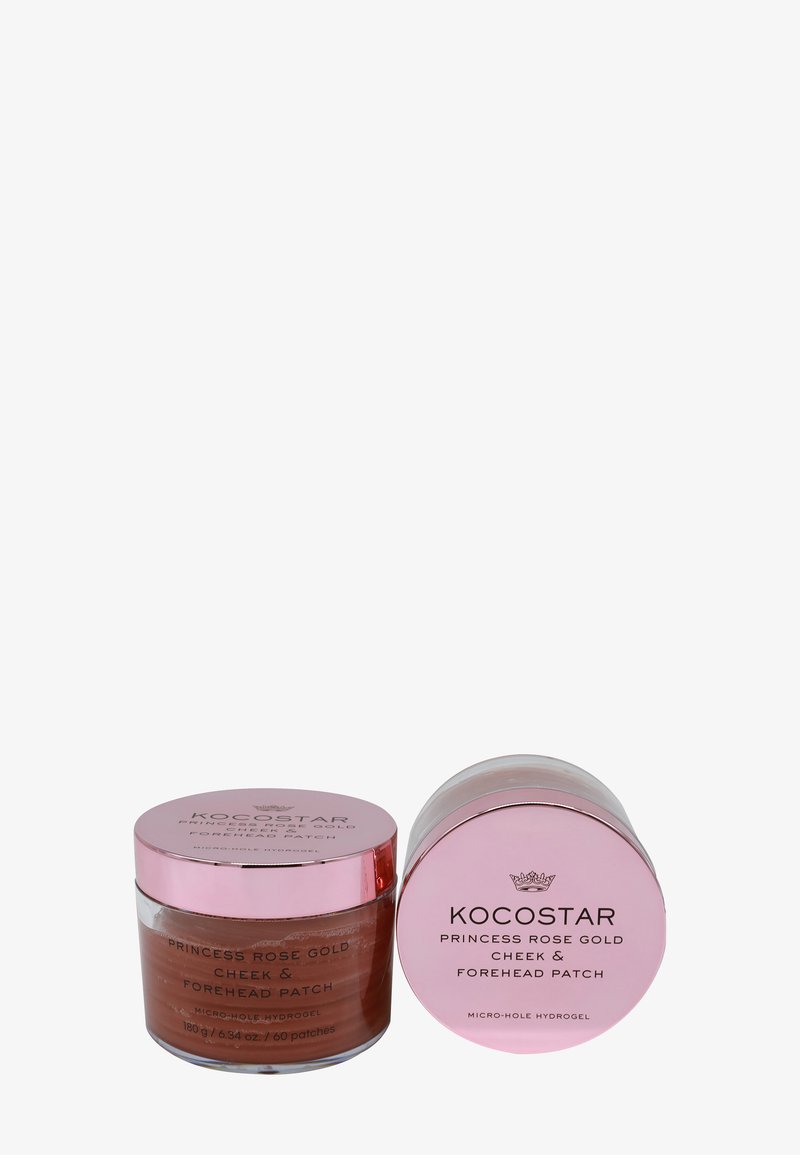 Kocostar - PRINCESS ROSE GOLD CHEEK & FOREHEAD PATCH WITH MICRO-HOLE HYDROGEL - Dagkräm, Förstora