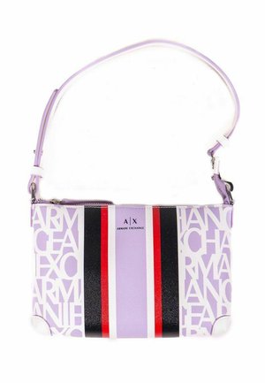 LOGO ALL OVER - Borsa a mano - lilla