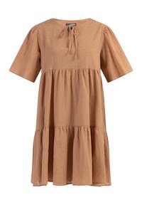 Freizeitkleid - hellrost