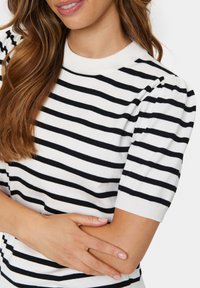 Saint Tropez T-shirt med print - off-white