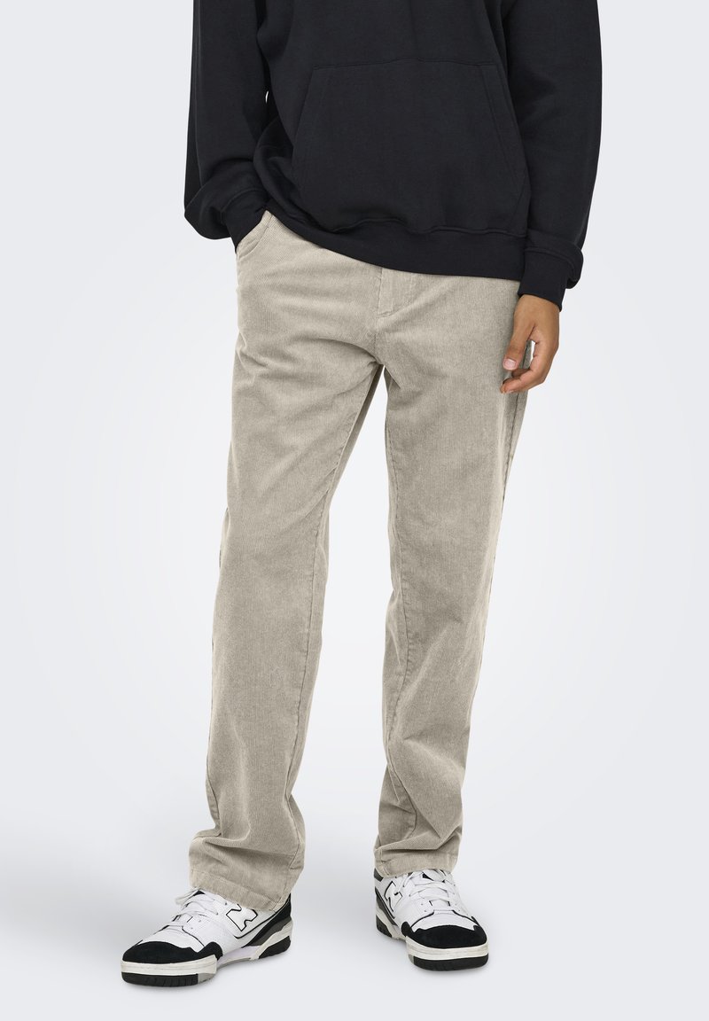 Only & Sons EDGE LIFE STRAIGHT - Chino - silver lining