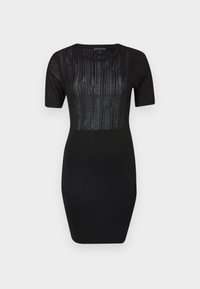 DRESS - Jumper dress - black