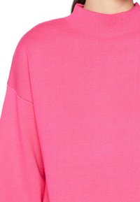 YAS Stickad tröja - purple