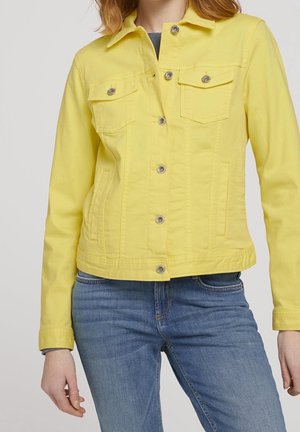 Denim jacket - light yellow