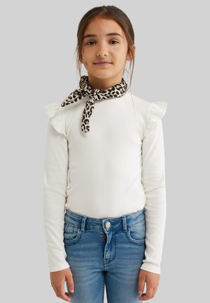 WE Fashion Top dugih rukava - off-white
