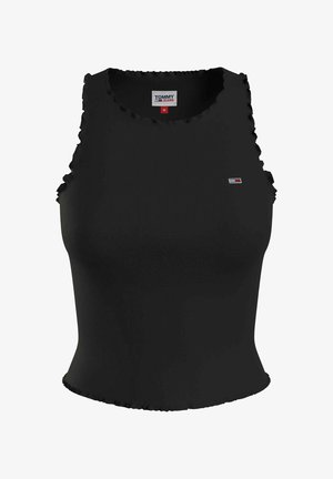 SKINNY FIT - Top - schwarz