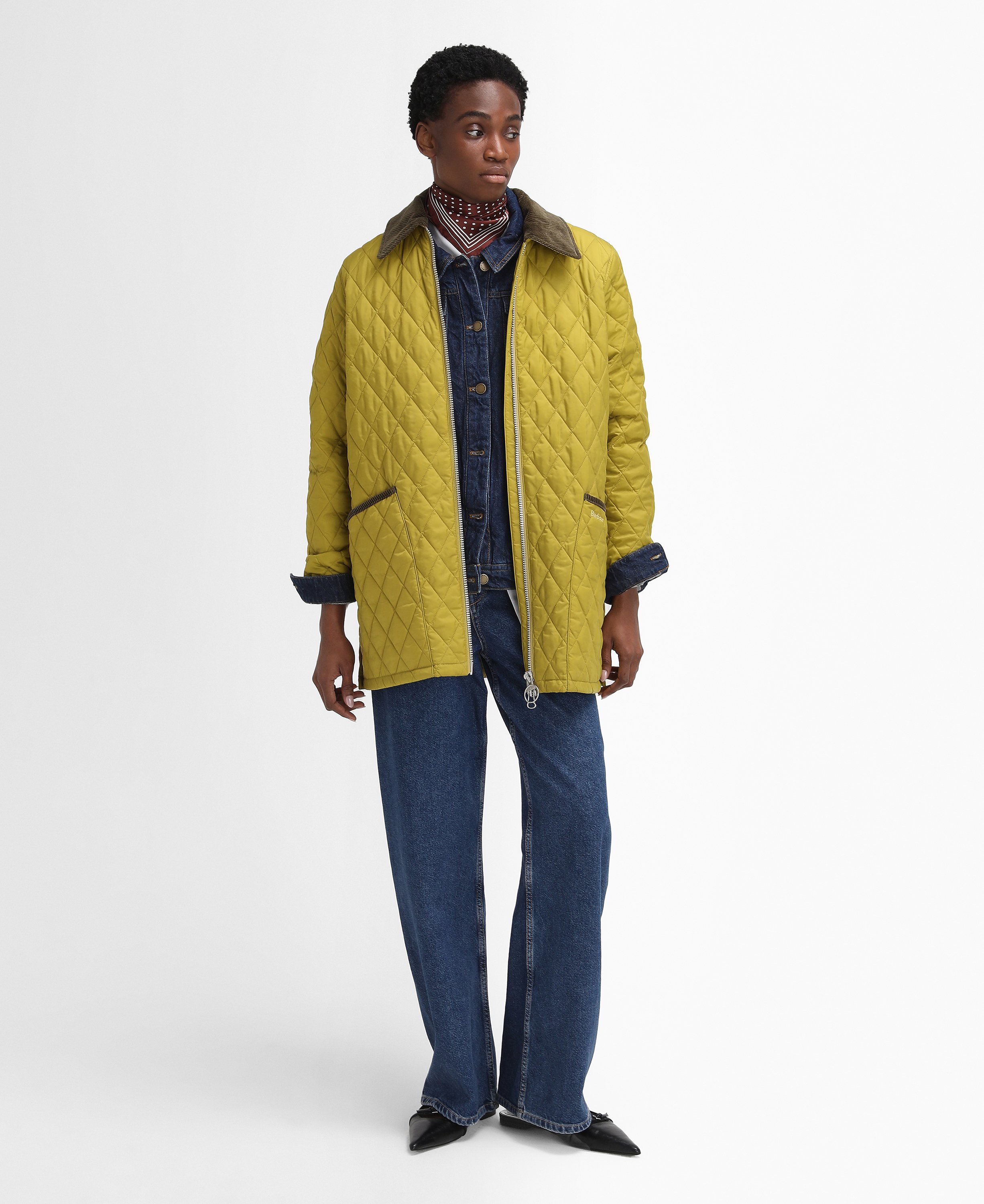 Barbour ALEXA - Krótki płaszcz/beżowy - Zalando.pl