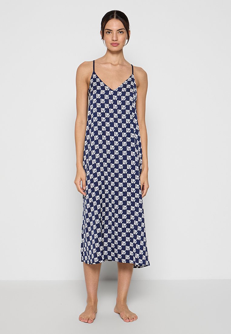 DKNY Loungewear Nachtjapon blauw