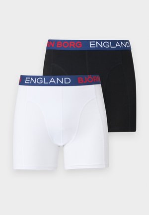 Björn Borg 2 PACK - Μποξεράκια σε στενή γραμμή - black/white