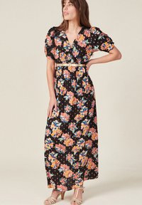 BONOBO Jeans MIT KURZEN ÄRMELN - Robe longue - noir