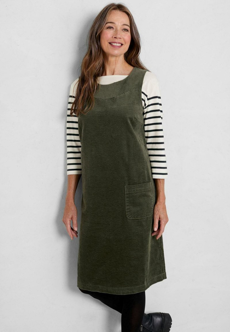 Seasalt Cornwall SAFFLOWER PINAFORE Day dress nori/green Zalando.de