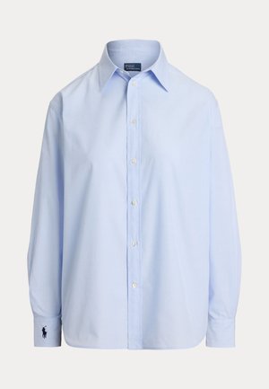 OVERSIZE FIT COTTON SHIRT - Gombos blúz - light blue