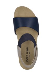 Josef Seibel Quinn 09, ocean-kombi - Sandali con zeppa - ocean kombi