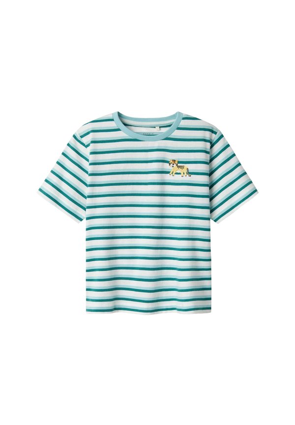 REGULAR FIT - T-Shirt print - aquatic