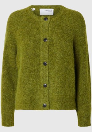 Selected Femme SLFLULU CARDIGAN - Kardigan - cardamom seed