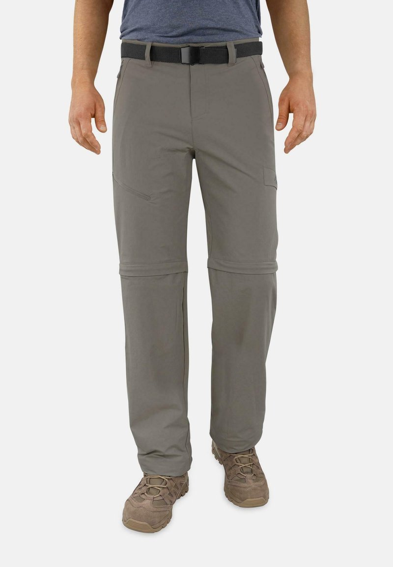 normani Outdoor Sports 2 IN 1 ZIP OFF OUTDOORHOSE WANDERHOSE SOMMERHOSE - Stoffhose - stone