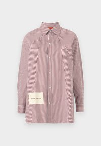 RIMINI - Skjortebluse - bordeaux klein streift