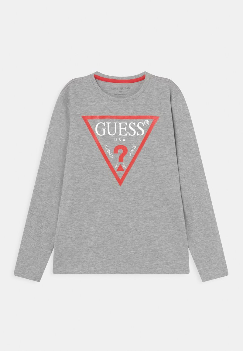 Guess JUNIOR CORE - Langarmshirt - light heather grey